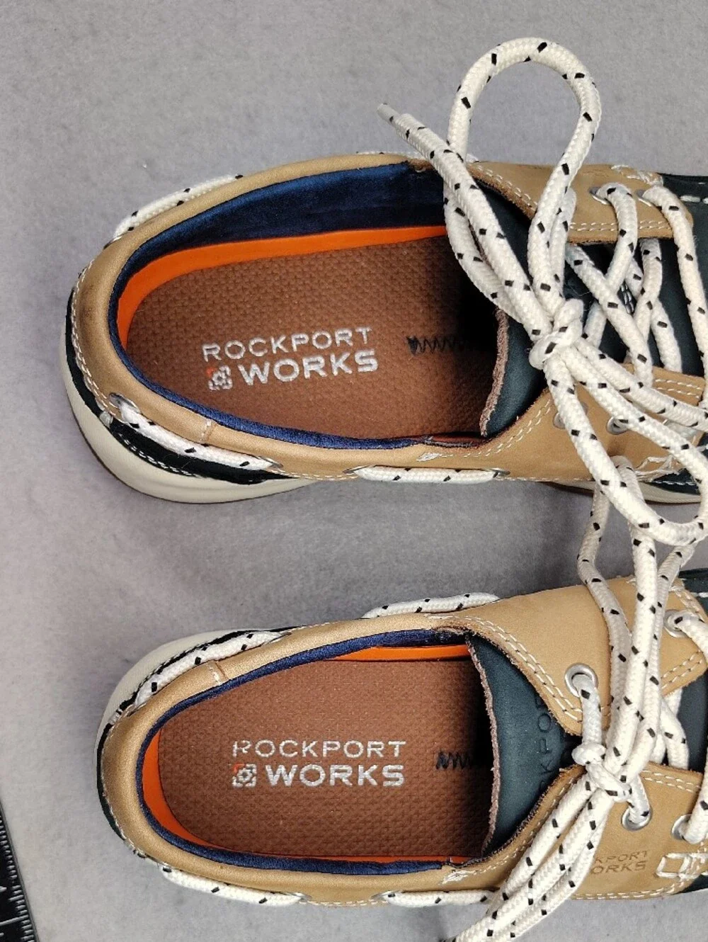 Rockport Works Women's Sailing Club ESD SR SteelToe Boat Shoes,ASTM/CSA Approved